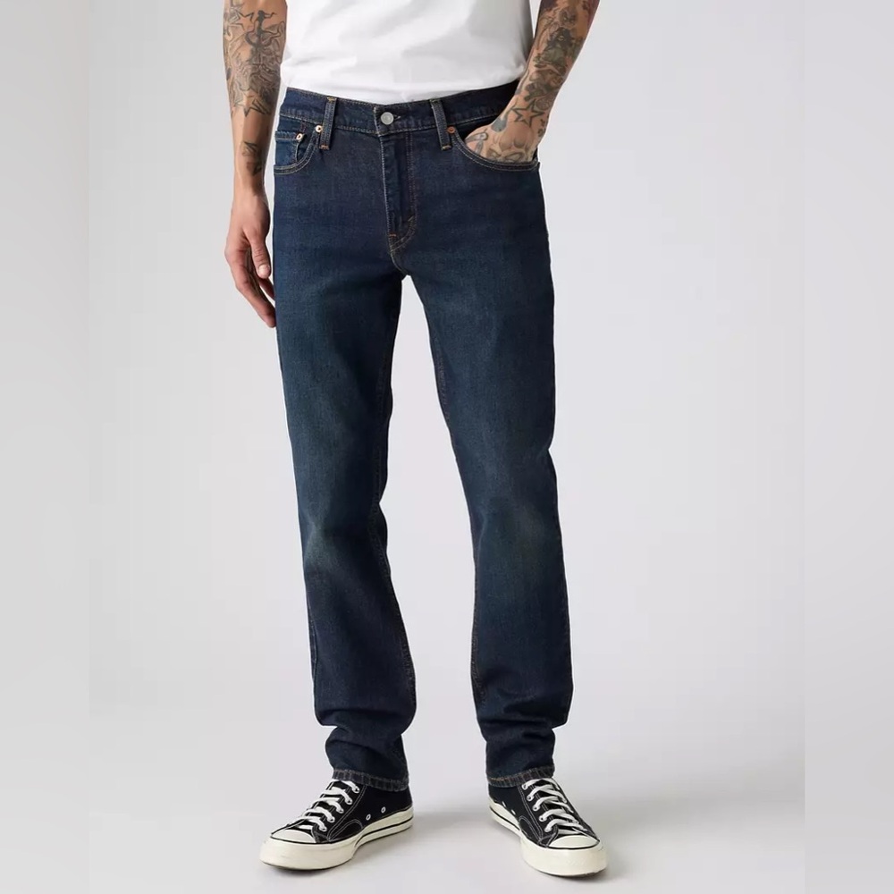 Levi's Men's 511 Dark Blue Straight Jeans